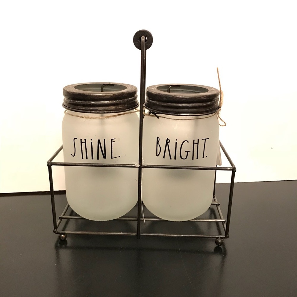 Rae Dunn Shine Bright Candle Holder